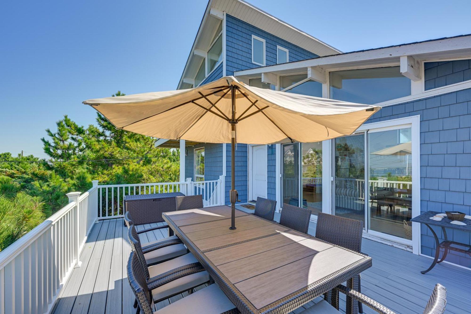 Westhampton Beach Home With Deck And Ocean Views! Luaran gambar